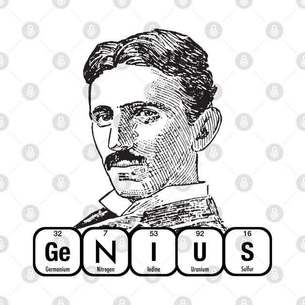 Nikola Tesla Genius by firstsapling@gmail.com