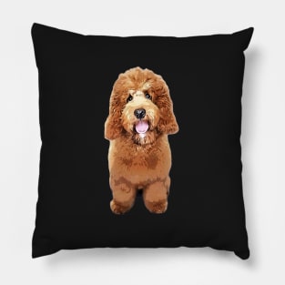 Cockerpoo Cockapoo Spoodle Cute Puppy Dog Doodle Pillow