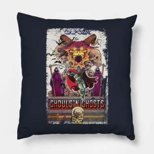 Ghouls 'N Ghosts Pillow