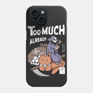 little reaper cat Phone Case