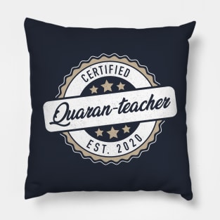 Quarantine teacher Pun Pillow