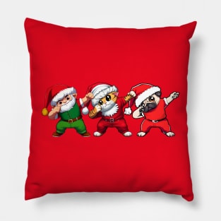 Dabbing Friends  - Merry Dab-mas Pillow