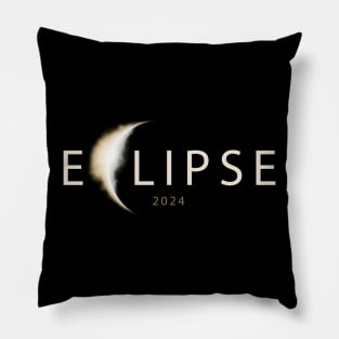 Solar Eclipse 2024 Pillow