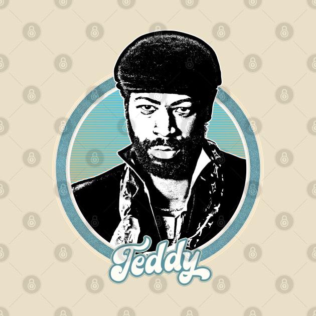 Teddy Pendergrass /// 80s Retro Soul Fan Design by DankFutura