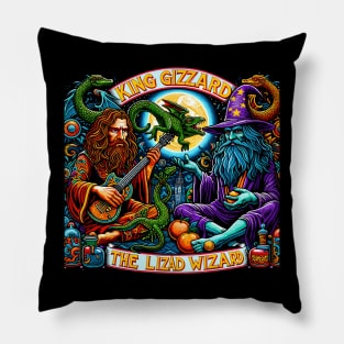 king gizzard and the lizard wizard Pillow