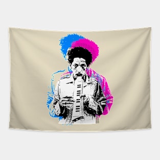 augustus pablo melodica Double Exposure Tapestry