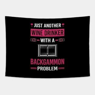 Wine Drinker Backgammon Tapestry