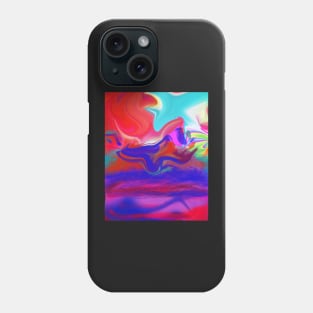 Abstract ocean , Phone Case