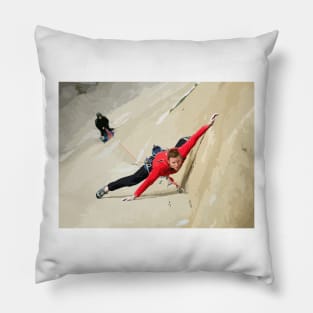 Tommy Caldwell Painting Pillow