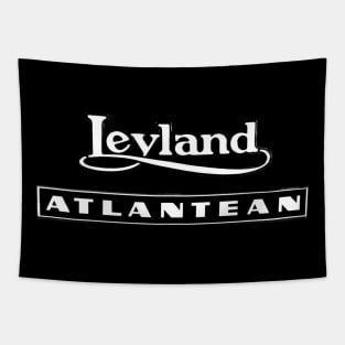 Vintage Leyland Atlantean double decker bus emblem Tapestry