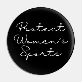 Protect Women's Sports Pin