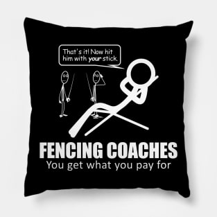 Funny Fencing Gift Pillow