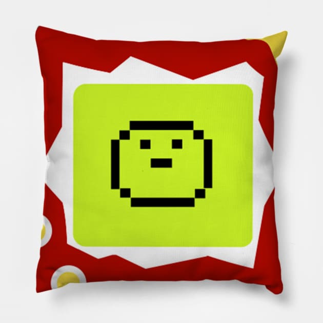 Tamagotchi Pillow by chibicrayon