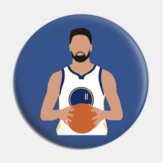 Klay Thompson Warriors Pin by xRatTrapTeesx