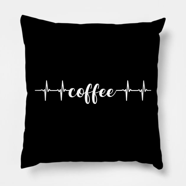 Coffee Lifeline Pillow by newledesigns