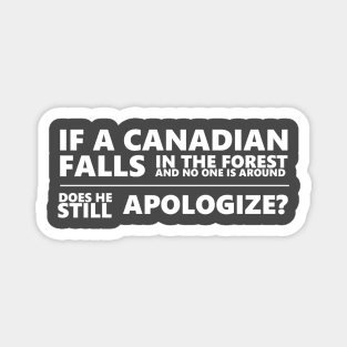 If a Canadian Falls Magnet