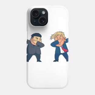 Witziges trump und kim jong-un peace shirt Phone Case