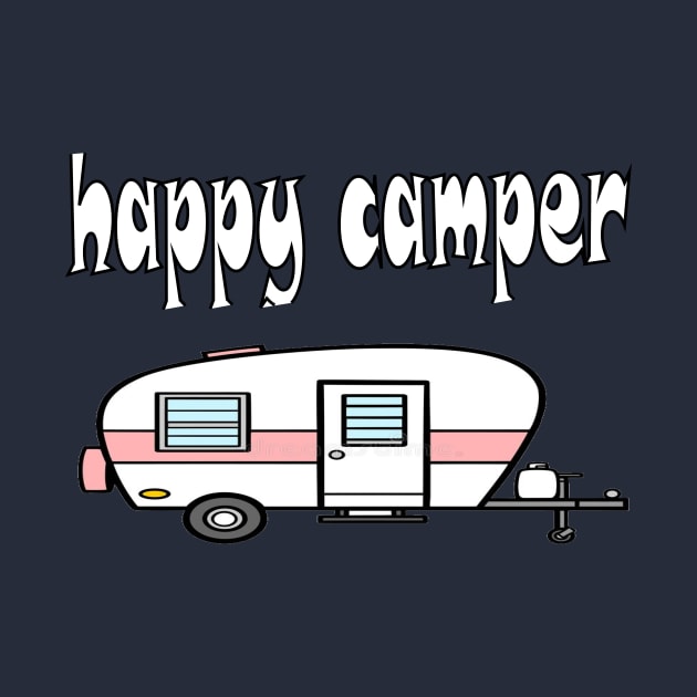 Camping Shirt-Happy Camper T Shirt-Camping Buddies-Women Graphic T Shirt-Hiking Gift Shirt-Unisex Clothing-Nature Lover Gift-Adventure Shirt by sineyas