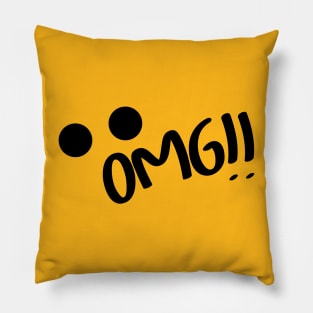 funny OMG Pillow