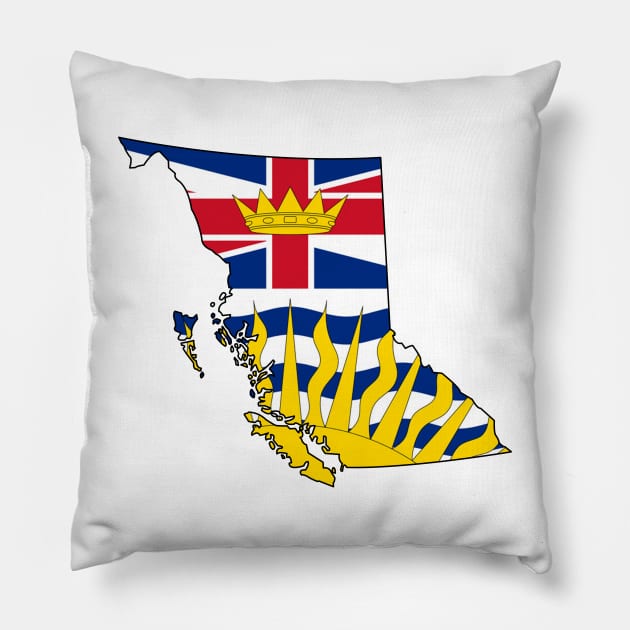 British Columbia Love! Pillow by somekindofguru