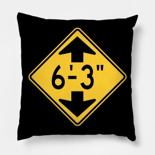 Clearance: 6' 3" Pillow