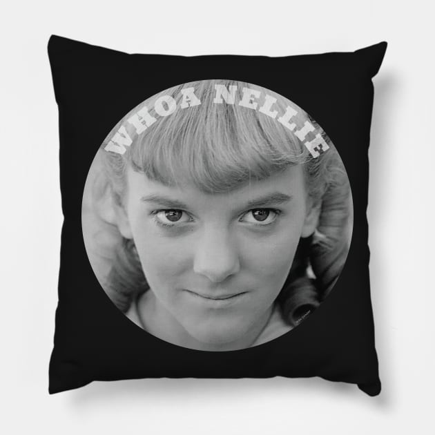 Whoa Nellie Pillow by Sean-Chinery