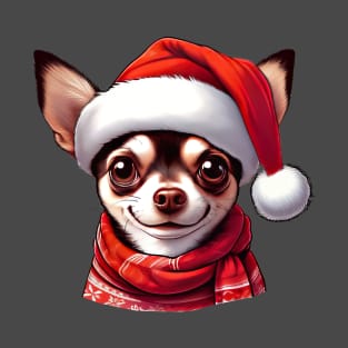 Chihuahua Santa Claus T-Shirt