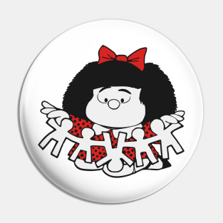 Mafalda Feminista Frases Humor Pins And Buttons Teepublic