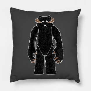 Mexican Bootleg Black Snow Beast Pillow