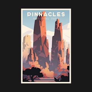 Pinnacles National Park Travel Poster T-Shirt