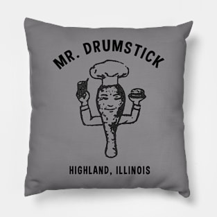 Mr. Drumstick - Highland, Illinois Pillow