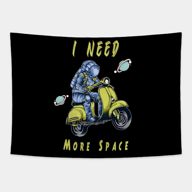 I Need More Space Tapestry by qrotero