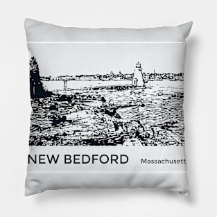 New Bedford Massachusetts Pillow