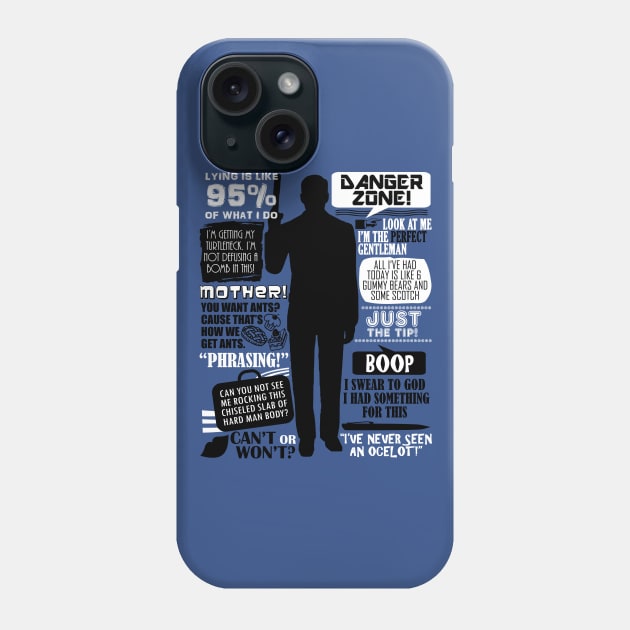 Sterling Archer Quotes Phone Case by Fantality