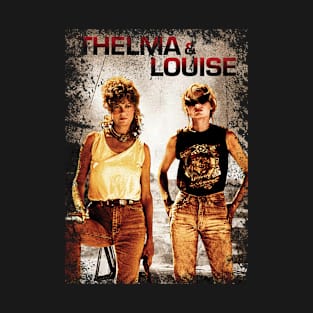 Thelma & Louise - Vintage Style Design T-Shirt