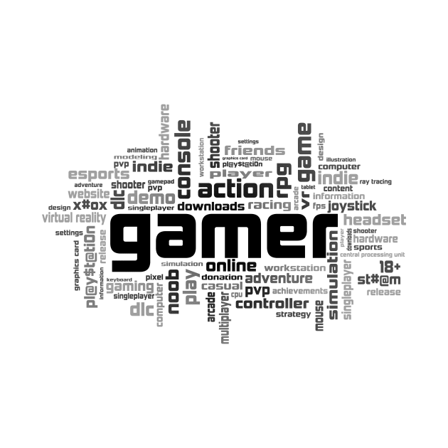 Gamer Theme Black Version by Tarasevi4