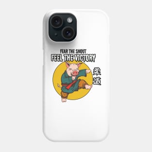 Judo piglet Phone Case