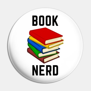 Book nerd Pin