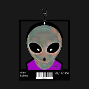 Alien ID Tag T-Shirt