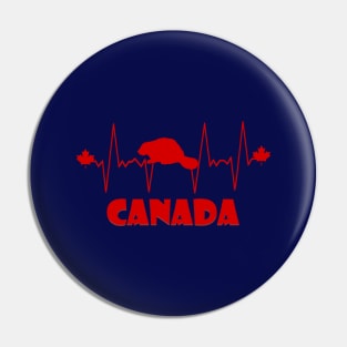 Canadian Heartbeat  II Pin