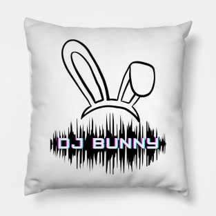 happy easter bunny egg Pillow