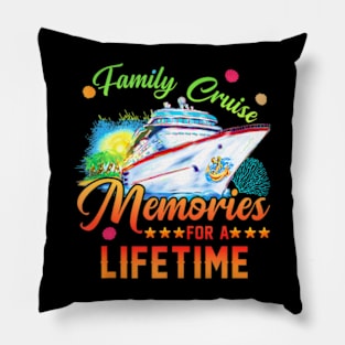 Family Cruise 2024 Family Vacation Making Memories Together Pillow