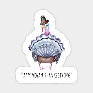 Happy Vegan Thanksgiving Magnet