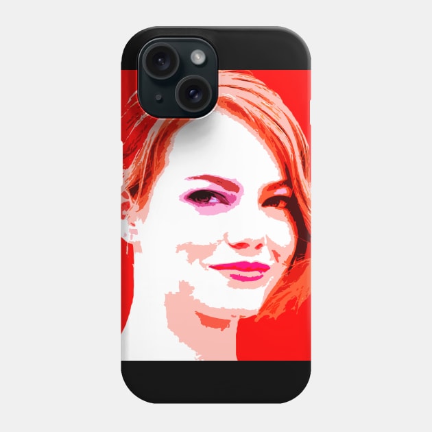 emma stone Phone Case by oryan80