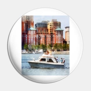 Baltimore MD - Cabin Cruiser by Baltimore Skyline Pin