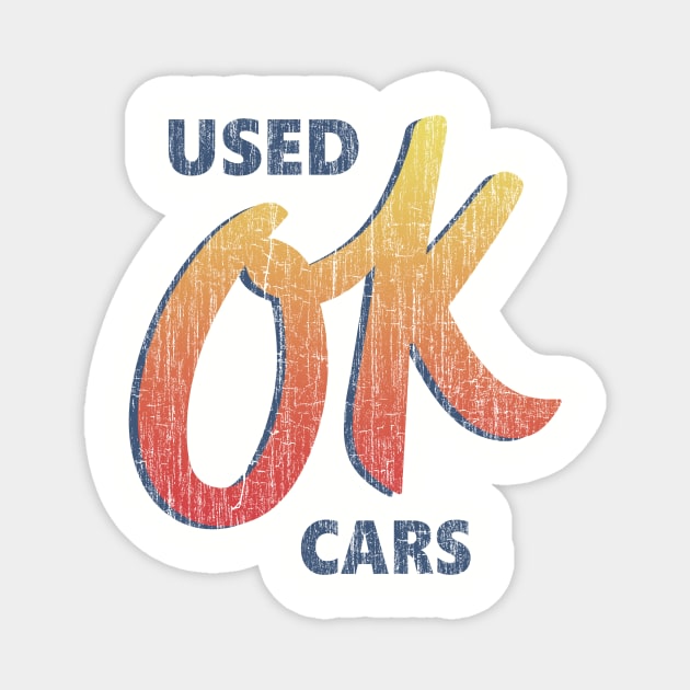 Used Ok Cars Magnet by vender