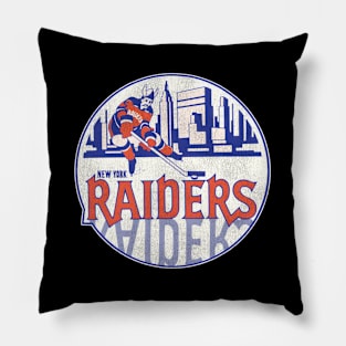 New York Raiders Hockey Team Pillow