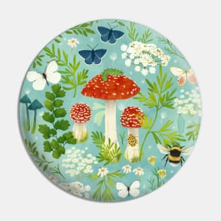 In my garden (soft blue) Pin