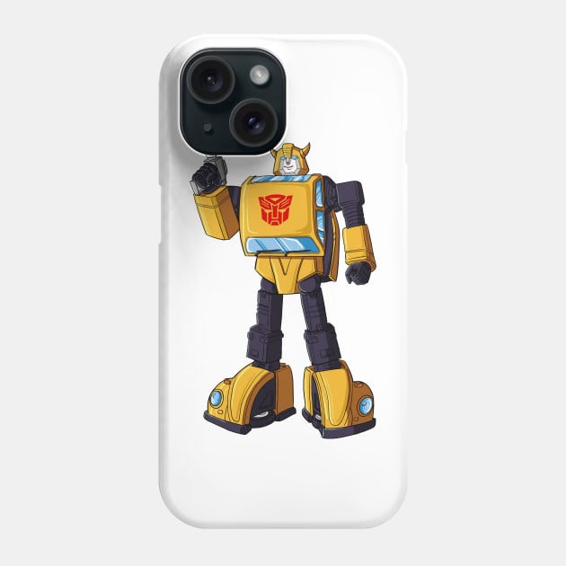 Bumblebee Fan Art Phone Case by tabslabred