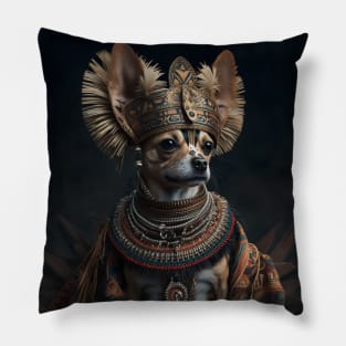 Chihuahua - Aztec King Pillow